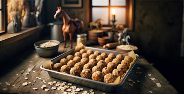 Neigh-ly Delights: Homemade Oat Balls for Happy Horses